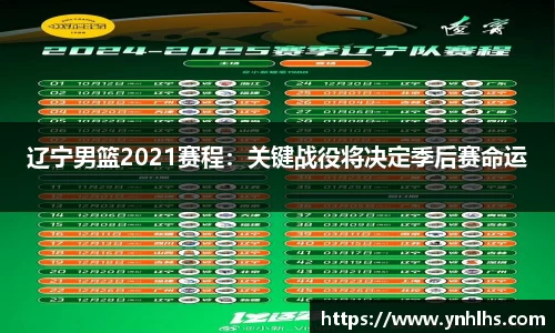 辽宁男篮2021赛程：关键战役将决定季后赛命运